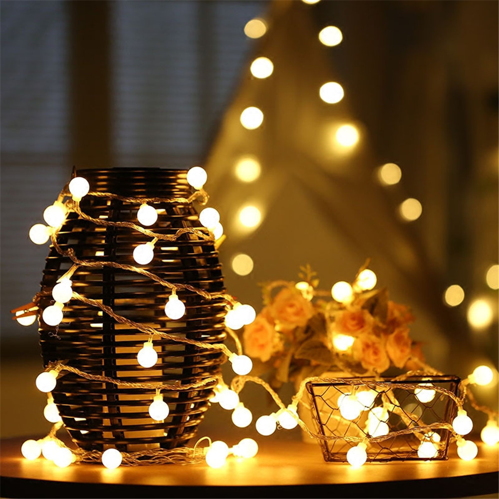 ไฟประดับโซลาร์เซลล์/USB/แบตเตอ - Christmas Lights Outdoor บทวิจารณ์และราคา