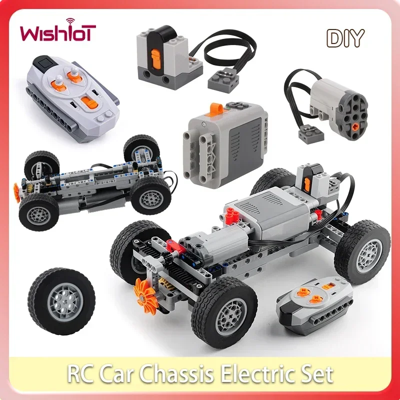 4WD RC รถแชสซีไฟฟ้าชุด Buildin - Lego Set Technic บทวิจารณ์และราคา
