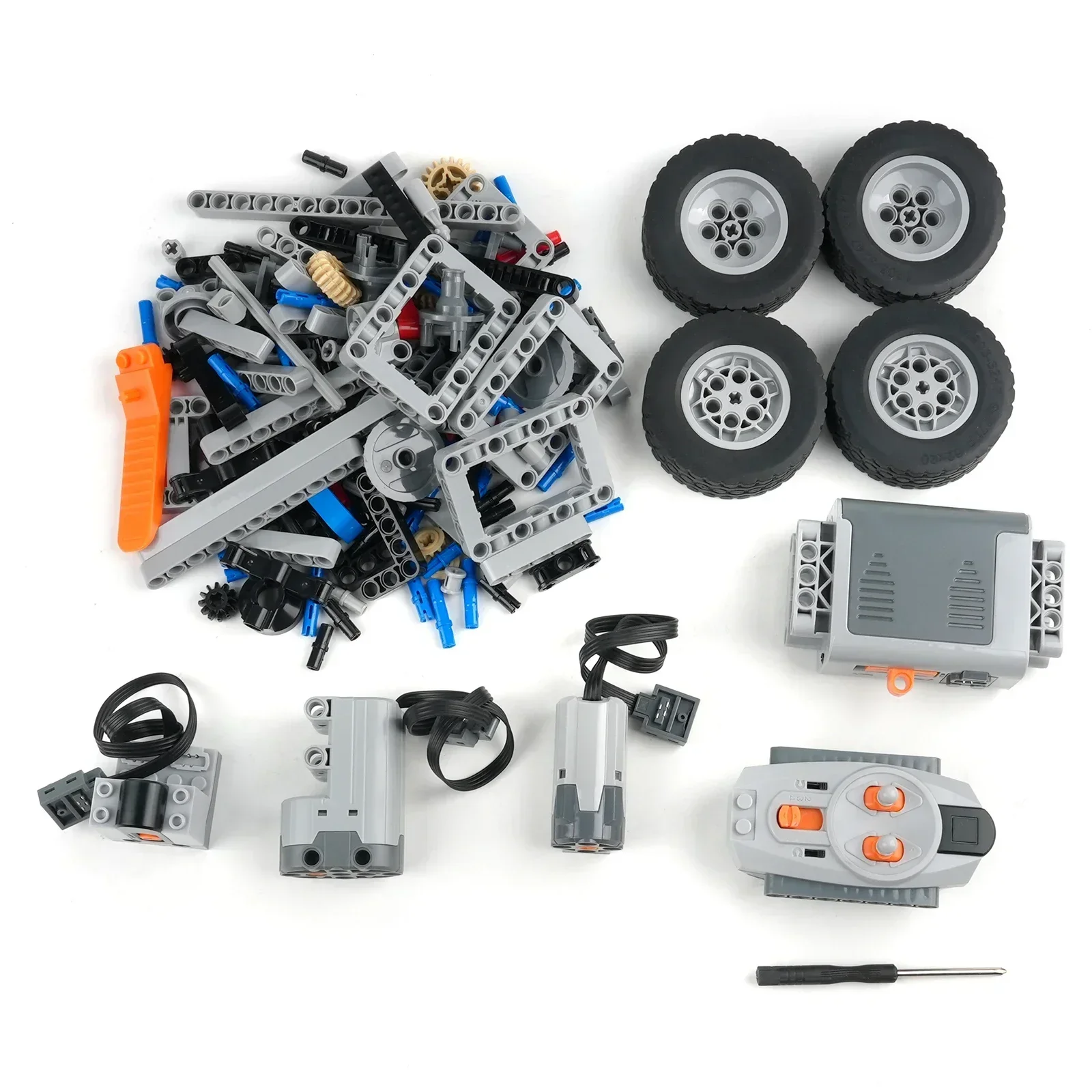 4WD RC รถแชสซีไฟฟ้าชุด Buildin - Lego Set Technic บทวิจารณ์และราคา