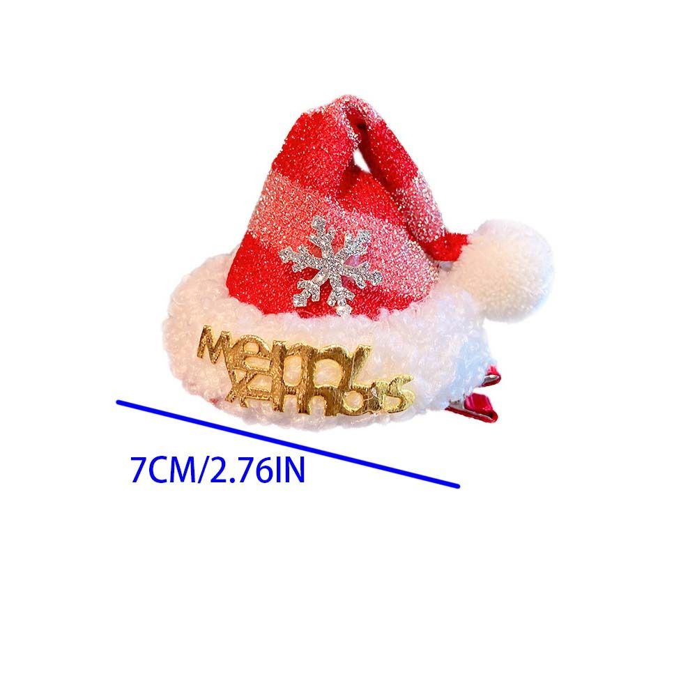 กิ๊บติดผมรูปดาวน่ารัก คริสต์มา - Santa Hat Plush บทวิจารณ์และราคา