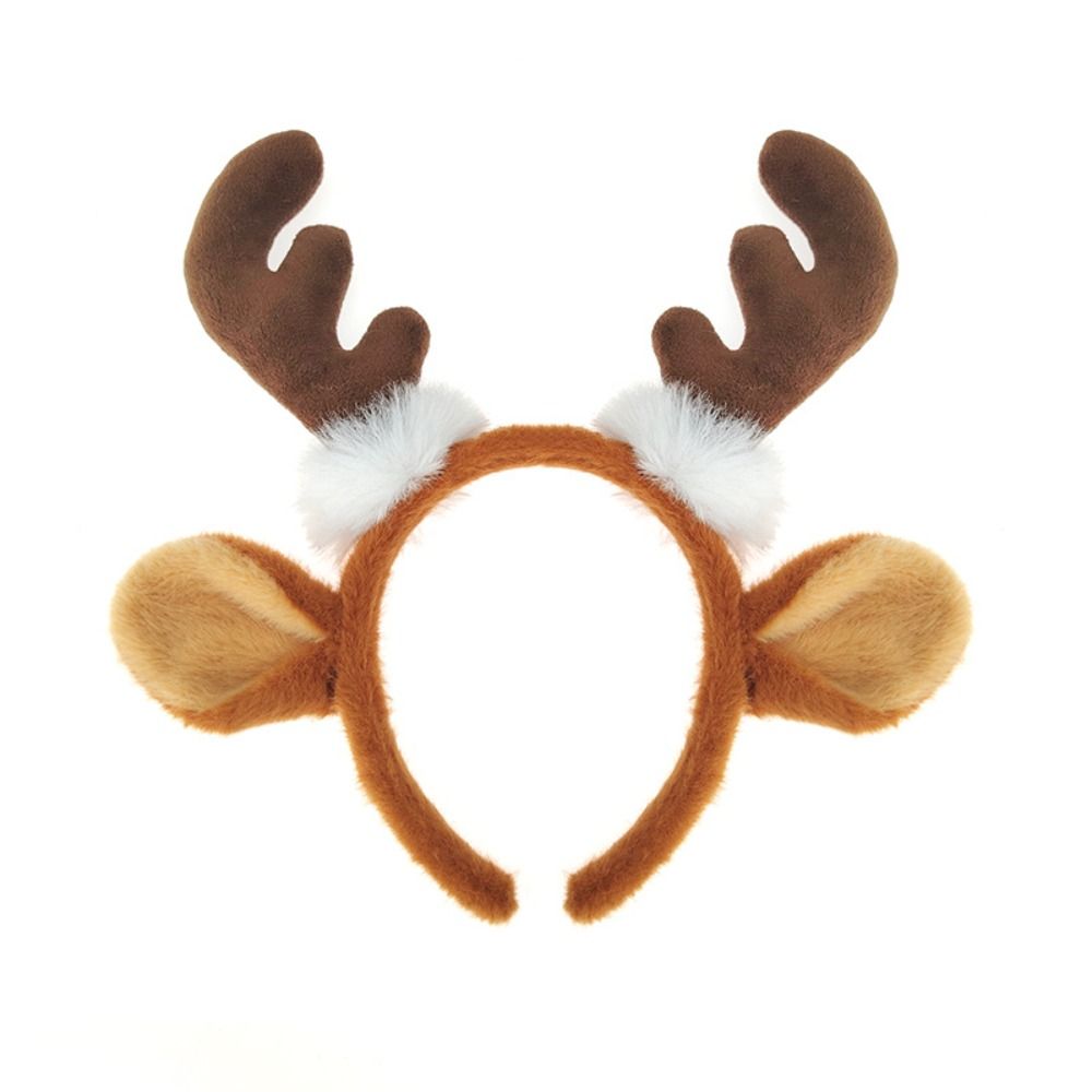 ที่คาดผมลายเขากวางสมจริง น่ารั - Reindeer Antlers Headband บทวิจารณ์และราคา
