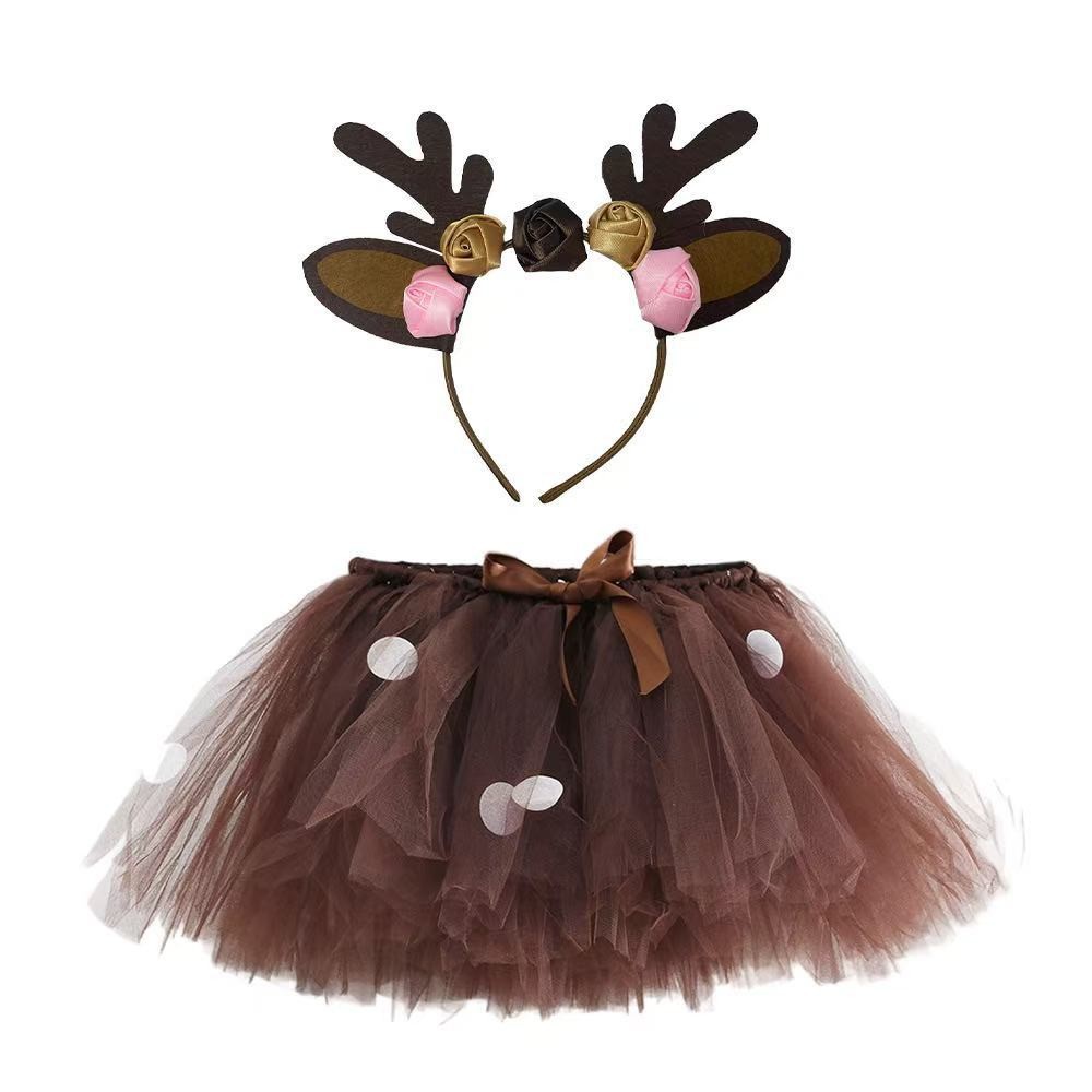 กระโปรงตูตูลายกวาง กระโปรงฟูฟ่ - Reindeer Antlers Headband บทวิจารณ์และราคา