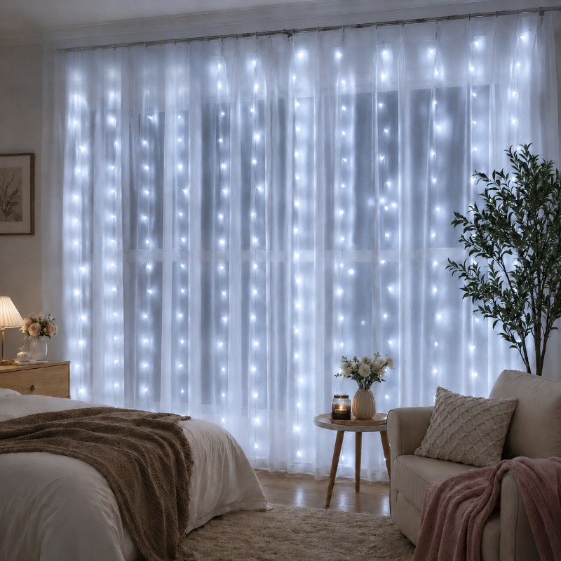 ไฟประดับม่าน LED ความยาว 3/4/6 - Led Fairy String Lights บทวิจารณ์และราคา