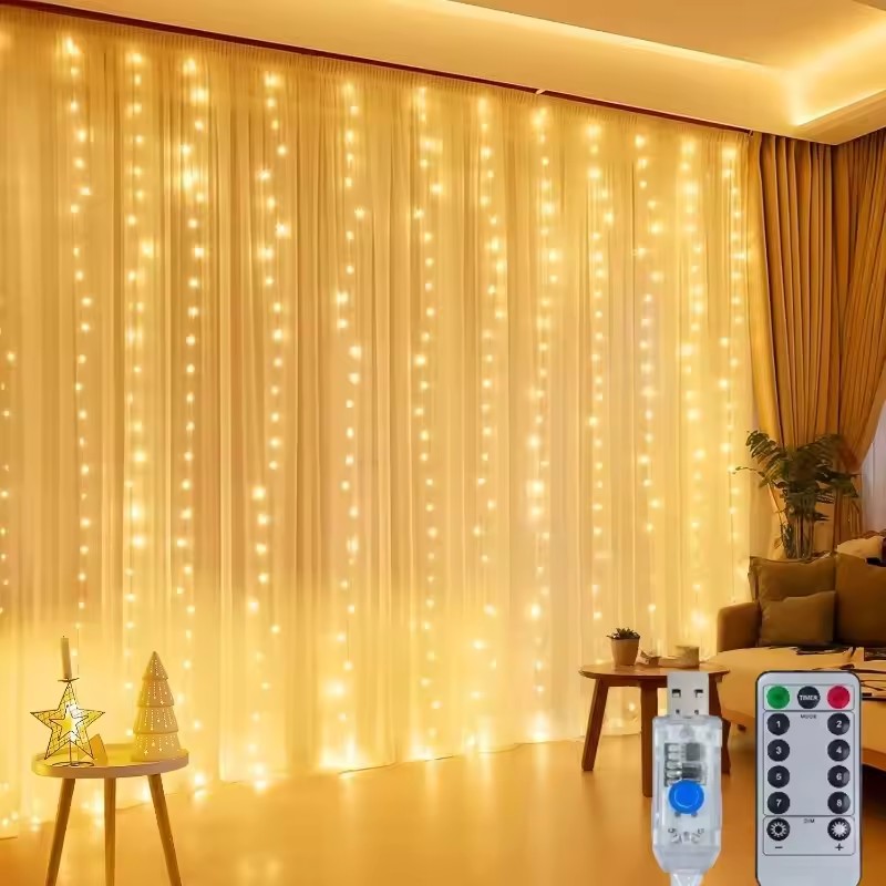 ไฟประดับม่าน LED ความยาว 3/4/6 - Led Fairy String Lights บทวิจารณ์และราคา