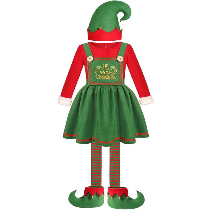 ชุดคอสเพลย์ซานตาคลอสผู้ใหญ่สุด - Elf Costume Christmas บทวิจารณ์และราคา